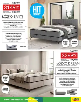 Abra Meble - gazetka promocyjna Gazetka od wtorku 09.09 do wtorku 30.09 - strona 33 Abra Meble - gazetka promocyjna Gazetka od wtorku 09.09 do wtorku 30.09 - strona 33