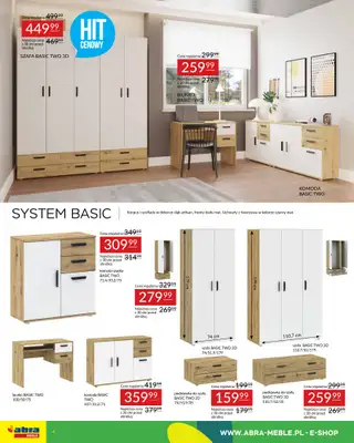 Abra Meble - gazetka promocyjna Gazetka od wtorku 09.09 do wtorku 30.09 - strona 4 Abra Meble - gazetka promocyjna Gazetka od wtorku 09.09 do wtorku 30.09 - strona 4