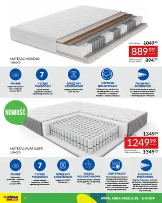 Abra Meble - gazetka promocyjna Gazetka od wtorku 09.09 do wtorku 30.09 - strona 38 Abra Meble - gazetka promocyjna Gazetka od wtorku 09.09 do wtorku 30.09 - strona 38