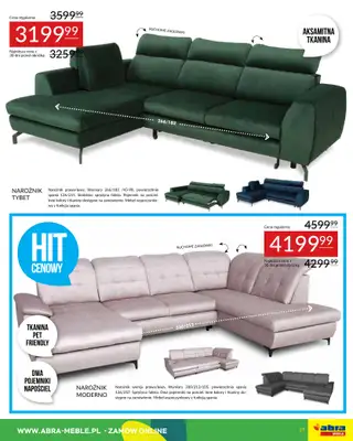 Abra Meble - gazetka promocyjna Gazetka od wtorku 09.09 do wtorku 30.09 - strona 27 Abra Meble - gazetka promocyjna Gazetka od wtorku 09.09 do wtorku 30.09 - strona 27
