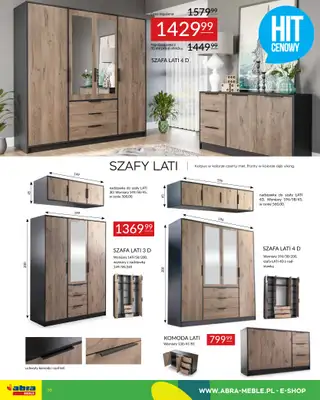 Abra Meble - gazetka promocyjna Gazetka od wtorku 09.09 do wtorku 30.09 - strona 36 Abra Meble - gazetka promocyjna Gazetka od wtorku 09.09 do wtorku 30.09 - strona 36