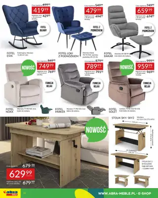 Abra Meble - gazetka promocyjna Gazetka od wtorku 09.09 do wtorku 30.09 - strona 30 Abra Meble - gazetka promocyjna Gazetka od wtorku 09.09 do wtorku 30.09 - strona 30