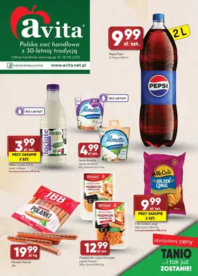Avita - gazetka promocyjna Gazetka od środy 10.09 do wtorku 16.09 Avita - gazetka promocyjna Gazetka od środy 10.09 do wtorku 16.09