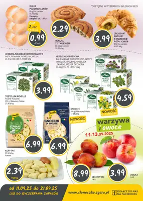 Słoneczko - gazetka promocyjna Gazetka od czwartku 11.09 do niedzieli 21.09 - strona 4 Słoneczko - gazetka promocyjna Gazetka od czwartku 11.09 do niedzieli 21.09 - strona 4