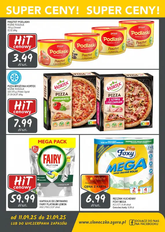 Słoneczko - gazetka promocyjna Gazetka od czwartku 11.09 do niedzieli 21.09 - strona 7