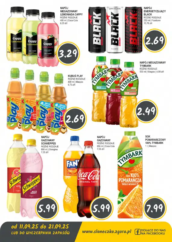 Słoneczko - gazetka promocyjna Gazetka od czwartku 11.09 do niedzieli 21.09 - strona 9