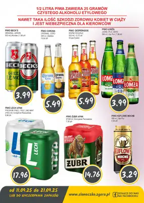 Słoneczko - gazetka promocyjna Gazetka od czwartku 11.09 do niedzieli 21.09 - strona 11 Słoneczko - gazetka promocyjna Gazetka od czwartku 11.09 do niedzieli 21.09 - strona 11