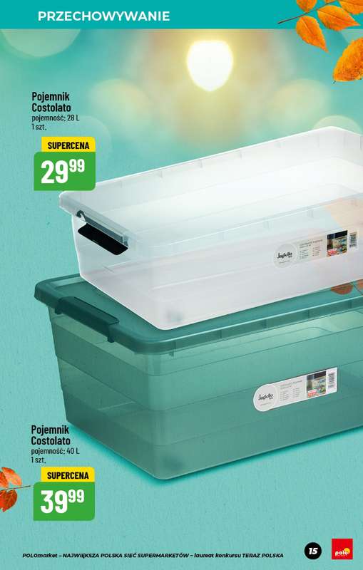 POLOmarket - gazetka promocyjna Katalog Non Food od piątku 12.09 do czwartku 06.11 - strona 15