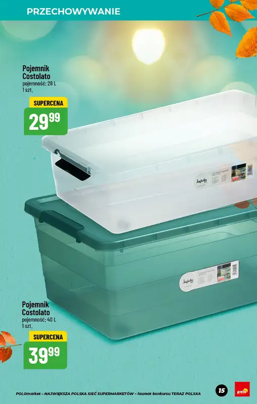 POLOmarket - gazetka promocyjna Katalog Non Food od piątku 12.09 do czwartku 06.11 - strona 15