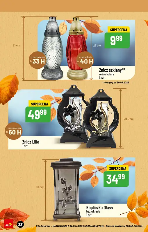 POLOmarket - gazetka promocyjna Katalog Non Food od piątku 12.09 do czwartku 06.11 - strona 22