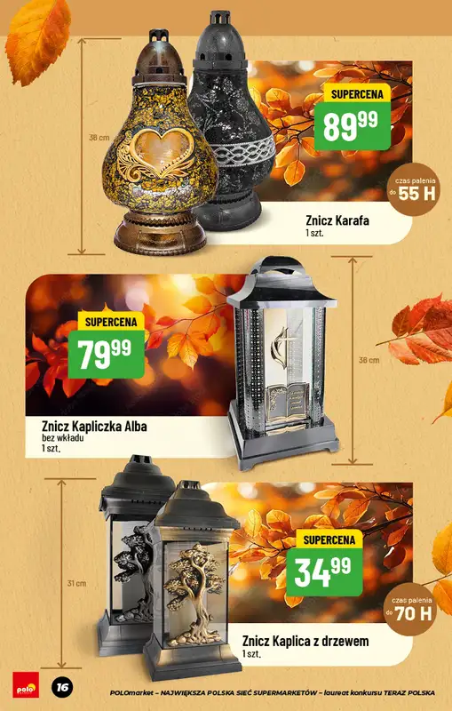 POLOmarket - gazetka promocyjna Katalog Non Food od piątku 12.09 do czwartku 06.11 - strona 16