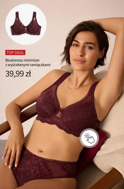 bonprix - gazetka promocyjna My Dessous Secrets - bielizna w kolorach jesieni od wtorku 09.09 do poniedziałku 15.09 - strona 2