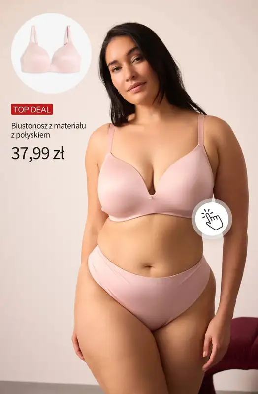 bonprix - gazetka promocyjna My Dessous Secrets - bielizna w kolorach jesieni od wtorku 09.09 do poniedziałku 15.09 - strona 18