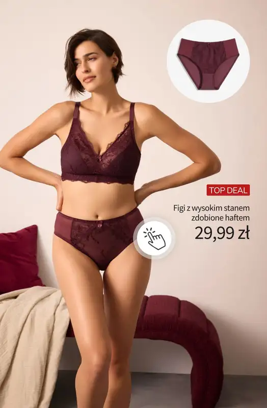 bonprix - gazetka promocyjna My Dessous Secrets - bielizna w kolorach jesieni od wtorku 09.09 do poniedziałku 15.09 - strona 20