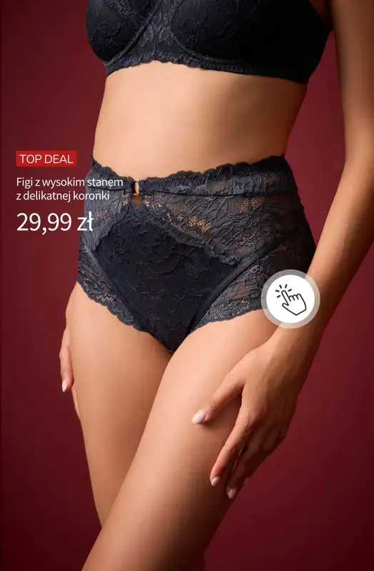 bonprix - gazetka promocyjna My Dessous Secrets - bielizna w kolorach jesieni od wtorku 09.09 do poniedziałku 15.09 - strona 19