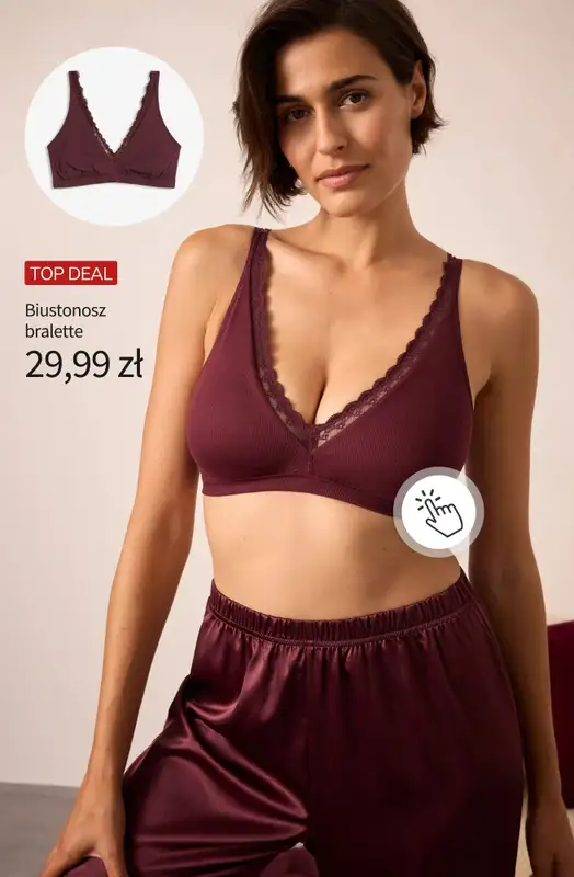 bonprix - gazetka promocyjna My Dessous Secrets - bielizna w kolorach jesieni od wtorku 09.09 do poniedziałku 15.09 - strona 21