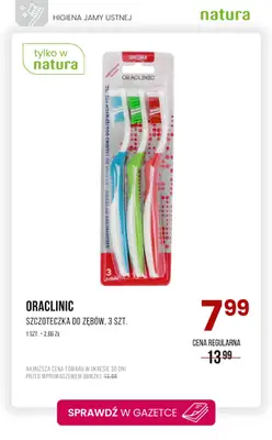 Drogerie Natura - gazetka promocyjna Szczoteczki i pasty do zębów - sprawdź promocje! od wtorku 09.09 do piątku 19.09 - strona 5