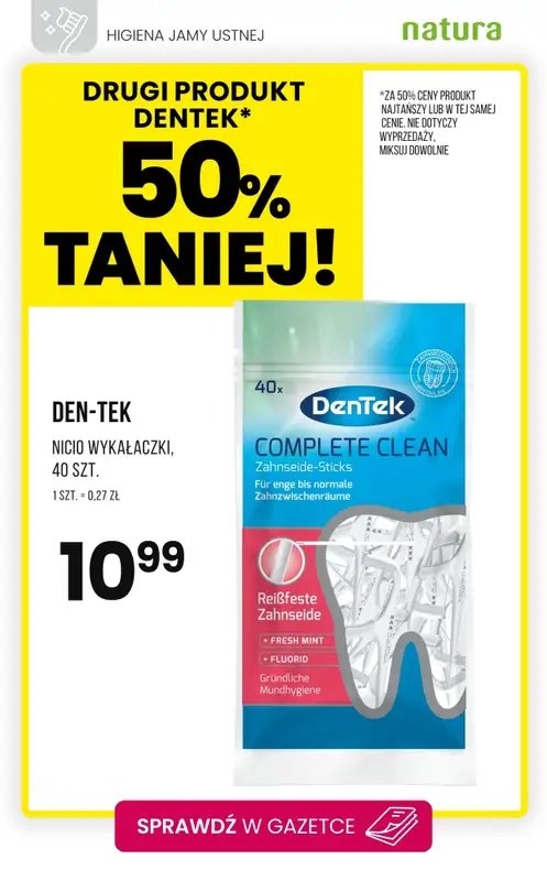 Drogerie Natura - gazetka promocyjna Szczoteczki i pasty do zębów - sprawdź promocje! od wtorku 09.09 do piątku 19.09 - strona 7