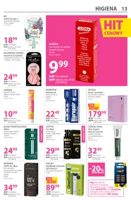 Hebe - gazetka promocyjna Gazetka od wtorku 09.09 do niedzieli 21.09 - strona 13 Hebe - gazetka promocyjna Gazetka od wtorku 09.09 do niedzieli 21.09 - strona 13