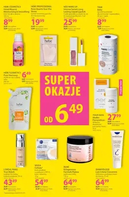 Hebe - gazetka promocyjna Gazetka od wtorku 09.09 do niedzieli 21.09 - strona 15 Hebe - gazetka promocyjna Gazetka od wtorku 09.09 do niedzieli 21.09 - strona 15