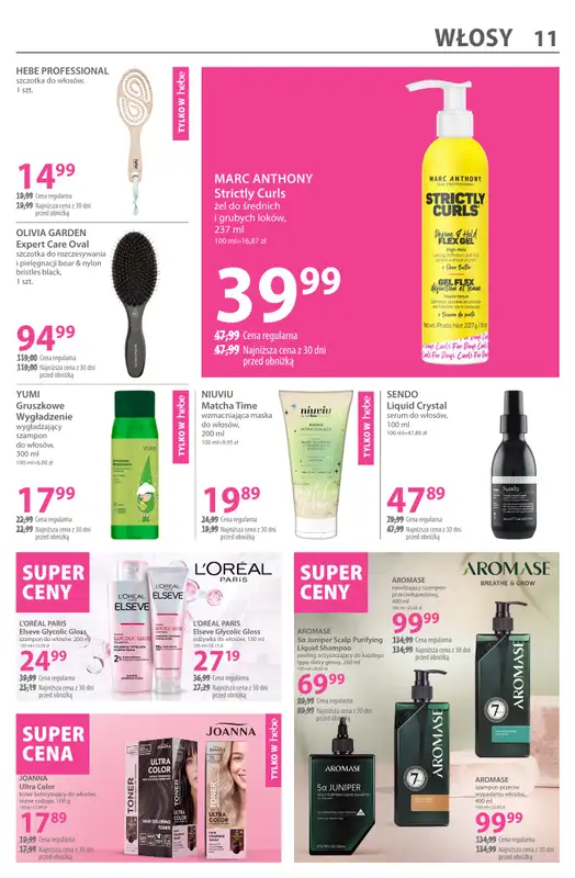 Hebe - gazetka promocyjna Gazetka od wtorku 09.09 do niedzieli 21.09 - strona 11
