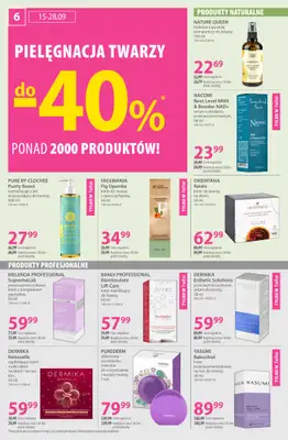 Hebe - gazetka promocyjna Gazetka od wtorku 09.09 do niedzieli 21.09 - strona 6 Hebe - gazetka promocyjna Gazetka od wtorku 09.09 do niedzieli 21.09 - strona 6