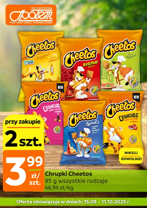 Społem Częstochowa - gazetka promocyjna Gazetka od czwartku 11.09 do środy 17.09 - strona 2