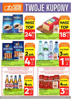 Społem Częstochowa - gazetka promocyjna Gazetka od czwartku 11.09 do środy 17.09 - strona 3