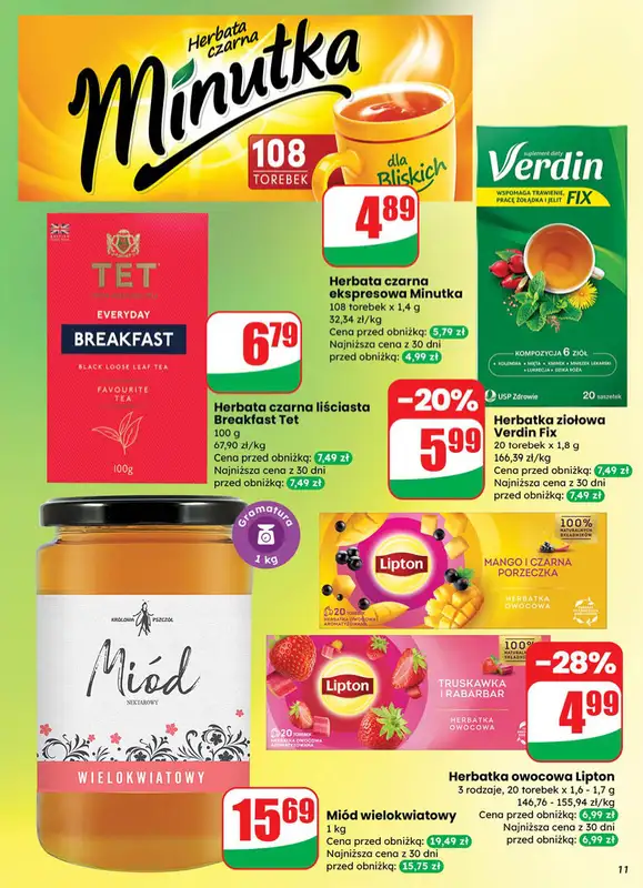 Dino - gazetka promocyjna Gazetka od środy 10.09 do wtorku 16.09 - strona 11