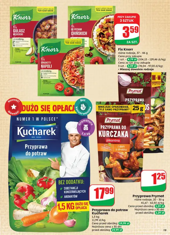 Dino - gazetka promocyjna Gazetka od środy 10.09 do wtorku 16.09 - strona 19