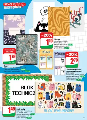 Dino - gazetka promocyjna Gazetka od środy 10.09 do wtorku 16.09 - strona 57