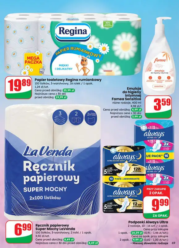 Dino - gazetka promocyjna Gazetka od środy 10.09 do wtorku 16.09 - strona 69