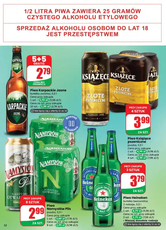 Dino - gazetka promocyjna Gazetka od środy 10.09 do wtorku 16.09 - strona 52