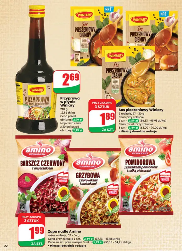 Dino - gazetka promocyjna Gazetka od środy 10.09 do wtorku 16.09 - strona 22