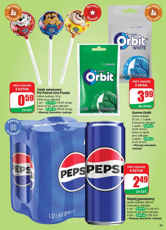 Dino - gazetka promocyjna Gazetka od środy 10.09 do wtorku 16.09 - strona 49