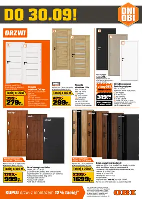 OBI - gazetka promocyjna Gazetka od środy 10.09 do wtorku 30.09 - strona 7