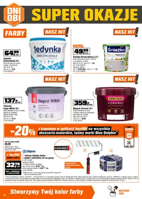 OBI - gazetka promocyjna Gazetka od środy 10.09 do wtorku 30.09 - strona 12