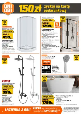 OBI - gazetka promocyjna Gazetka od środy 10.09 do wtorku 30.09 - strona 2