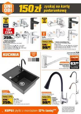 OBI - gazetka promocyjna Gazetka od środy 10.09 do wtorku 30.09 - strona 4