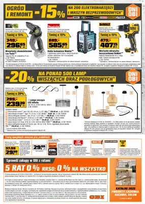 OBI - gazetka promocyjna Gazetka od środy 10.09 do wtorku 30.09 - strona 16