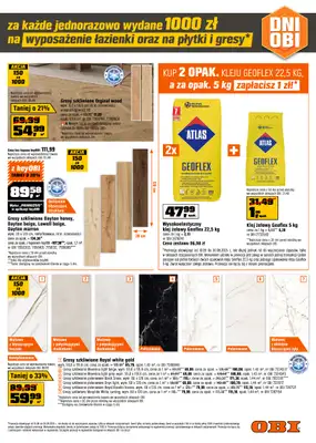 OBI - gazetka promocyjna Gazetka od środy 10.09 do wtorku 30.09 - strona 5