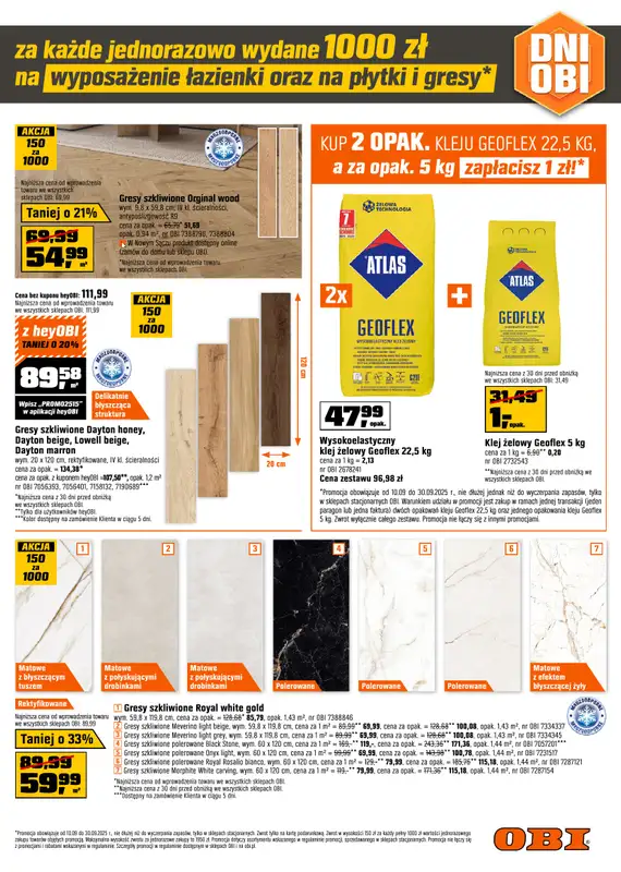 OBI - gazetka promocyjna Gazetka od środy 10.09 do wtorku 30.09 - strona 5