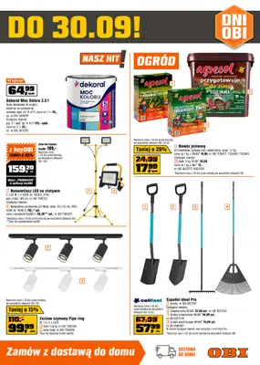 OBI - gazetka promocyjna Gazetka od środy 10.09 do wtorku 30.09 - strona 13