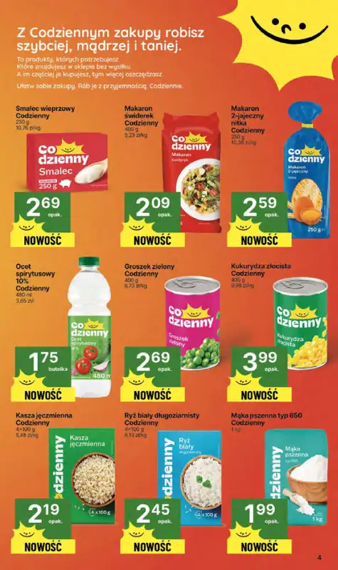 Delikatesy Centrum - gazetka promocyjna Gazetka  do środy 17.09 - strona 4