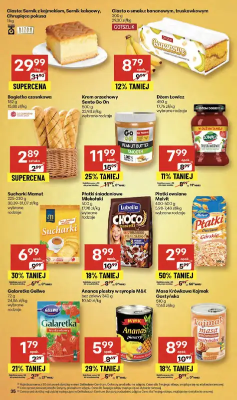 Delikatesy Centrum - gazetka promocyjna Gazetka  do środy 17.09 - strona 35
