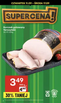 Delikatesy Centrum - gazetka promocyjna Gazetka  do środy 17.09 - strona 9