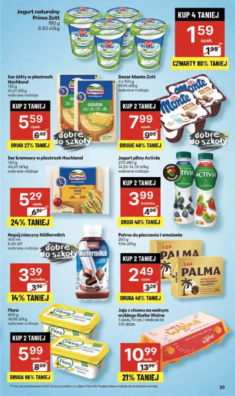 Delikatesy Centrum - gazetka promocyjna Gazetka  do środy 17.09 - strona 30