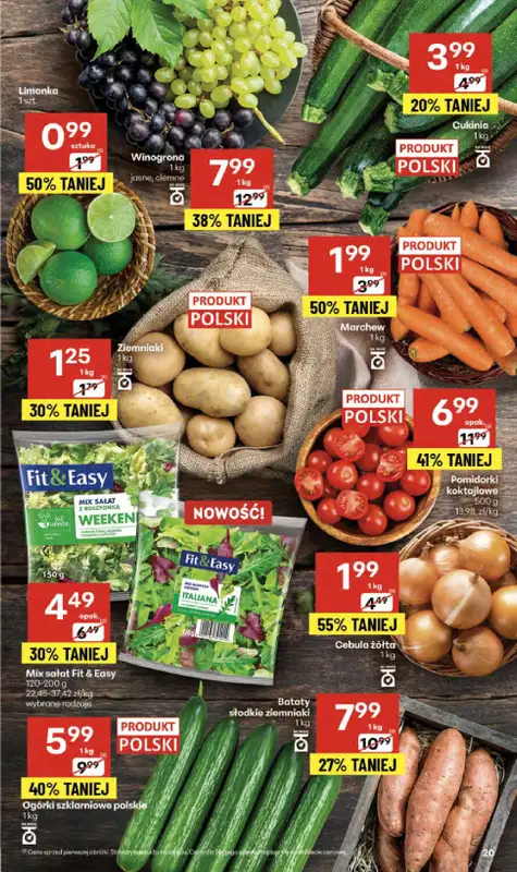 Delikatesy Centrum - gazetka promocyjna Gazetka  do środy 17.09 - strona 20