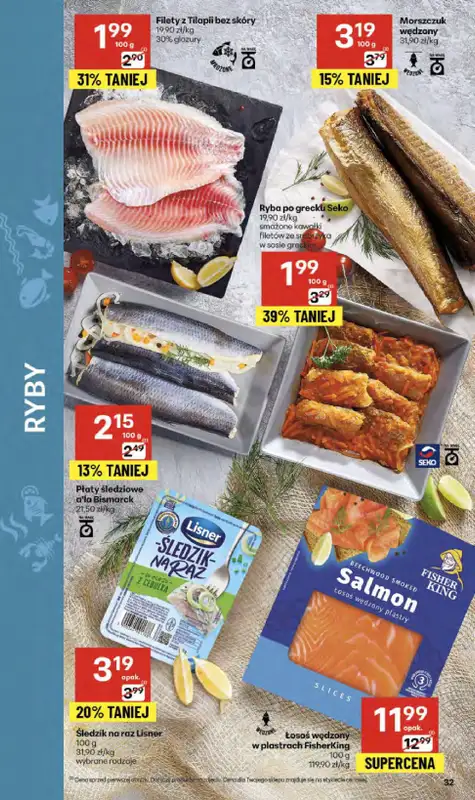 Delikatesy Centrum - gazetka promocyjna Gazetka  do środy 17.09 - strona 32