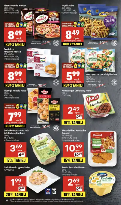 Delikatesy Centrum - gazetka promocyjna Gazetka  do środy 17.09 - strona 31